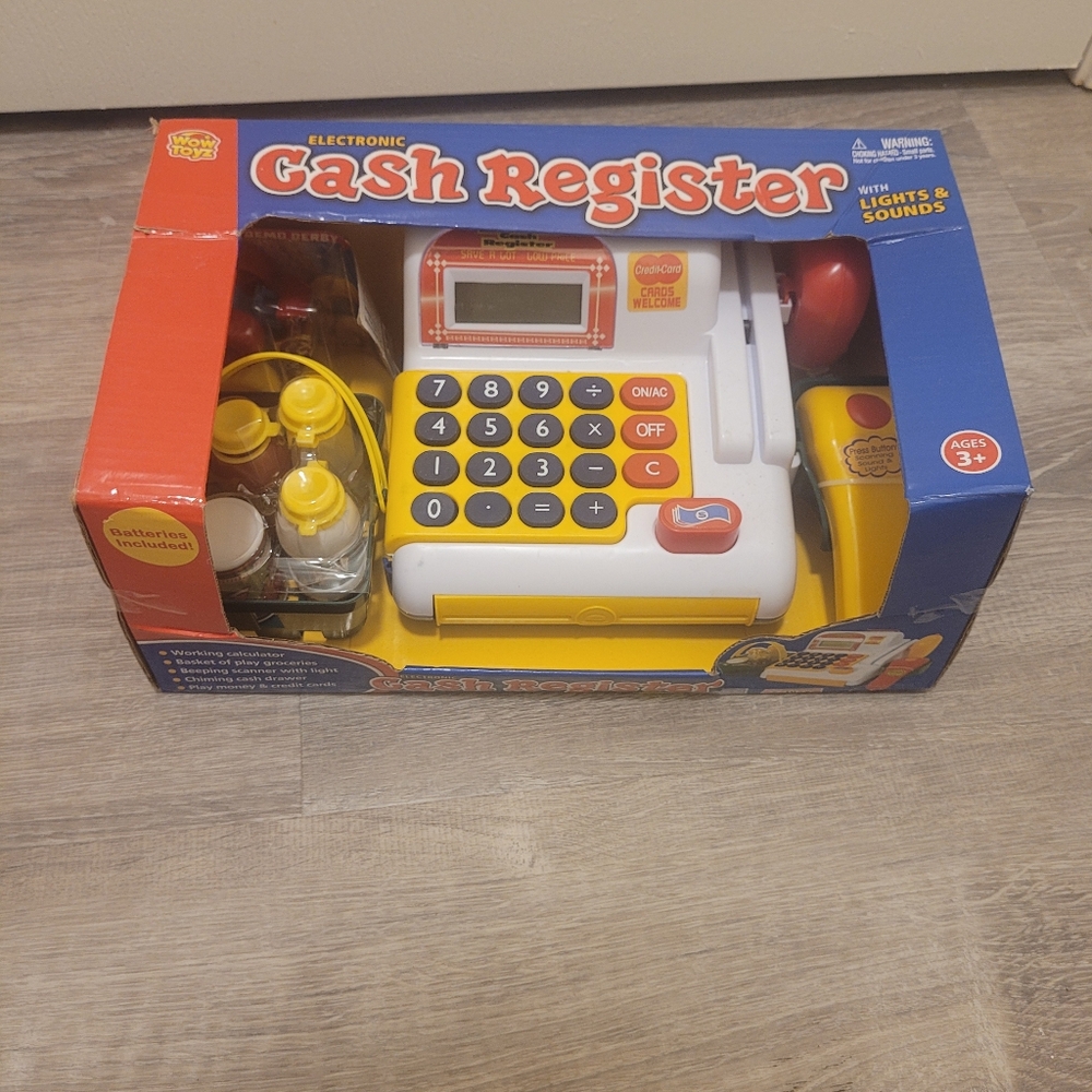 Kids Play Cash Register